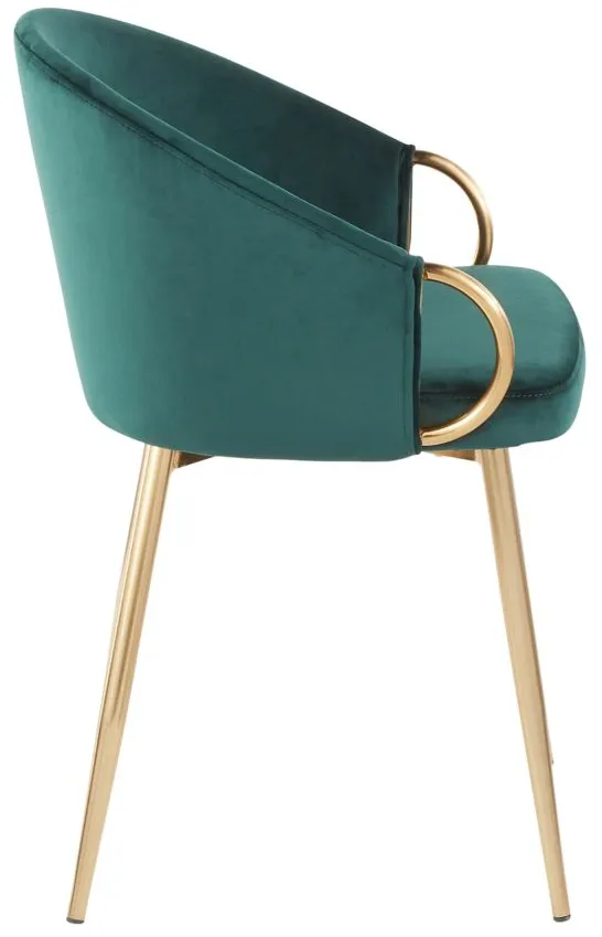 Lumisource Claire Chair in Green by Lumisource